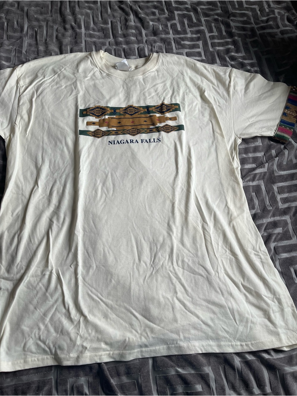 Niagara Falls Cream Graphic T-Shirt